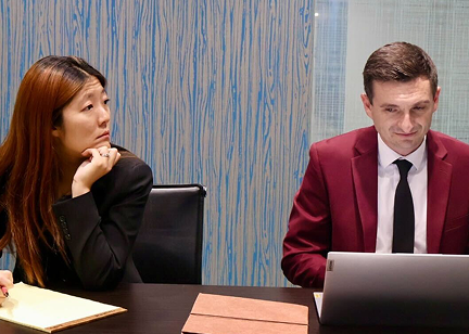 Attorney Heejae Chang and Attorney Alvin Eugene Richards